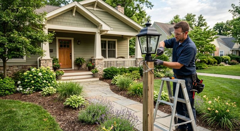 Backyard Lighting Service in Kansas City, MO