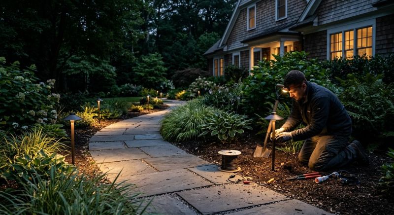 Outdoor Lighting Installation in Denver County, CO