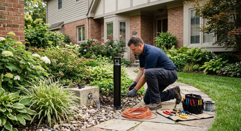 Patio Lights Installation in Orem, UT